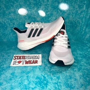 Adidas
Ultraboost J 21 White Red Women’s Low Top Cushioned Athletic Shoes